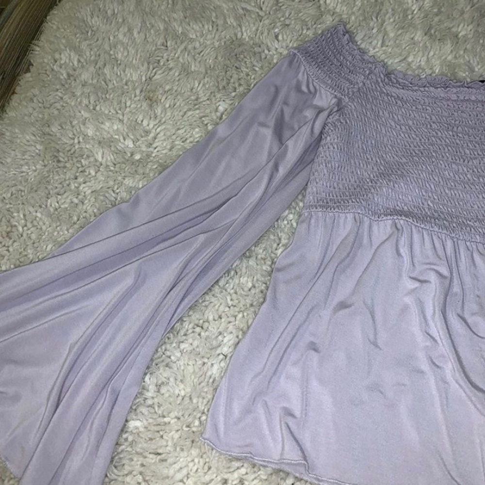 Pacsun long sleeve off the shoulder top